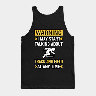 Warning Track And Field Tank Top